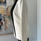 BCBG White w/ Black Tuxedo Jacket