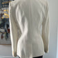 BCBG White w/ Black Tuxedo Jacket