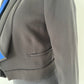 BCBG Maxazria Black & Blue lapel Crop Jacket