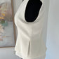 BCBG Maxazria White Fitted Top