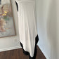 BCBG Maxazria White & Black Asymmetrical