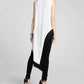 BCBG Maxazria White & Black Asymmetrical